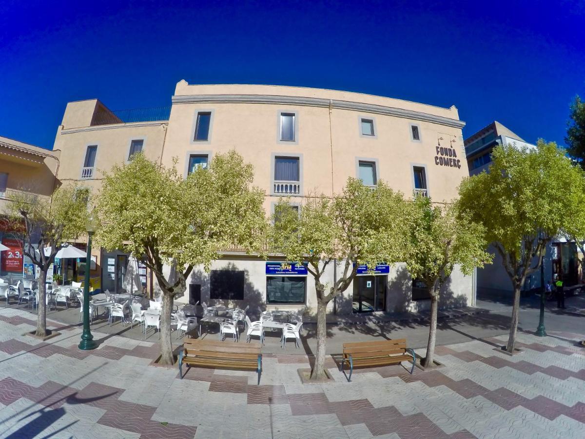Torroella de Montgrí Fonda Comerc Estudio Doble المظهر الخارجي الصورة